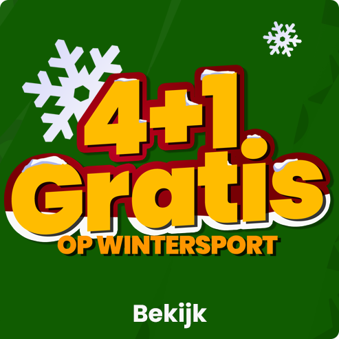 4+1 op de wintersport collectie
