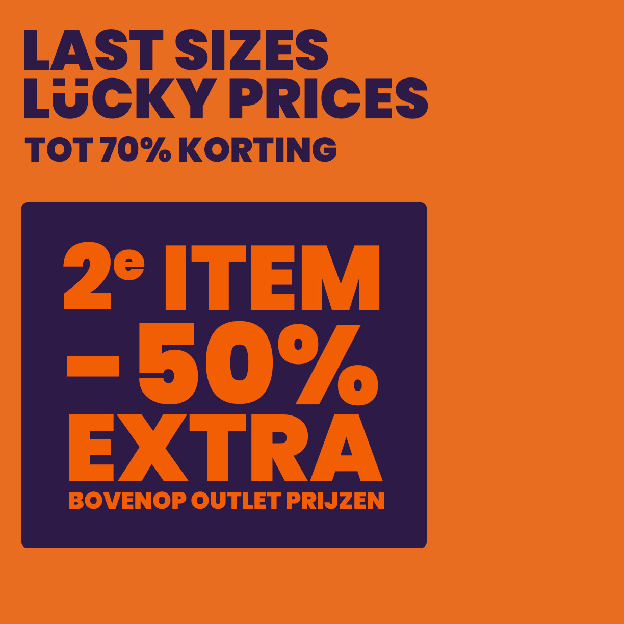 Shop Outlet kinderen